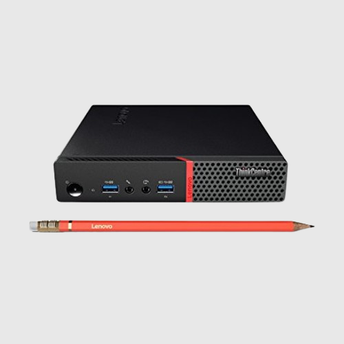 Lenovo ThinkCentre M700 Mini Desktop PC Front Lenovo ThinkCentre Mini Desktop PC